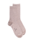 Chaussettes femme Soft Coton à bord souple - Beige
