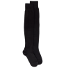 Maxi-chaussettes femme en coton doux - Noir