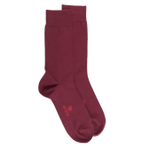Chaussettes homme Soft Cotton  - Aubergine | Doré Doré