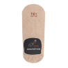 Chaussettes homme invisibles en coton égyptien - Beige Sable