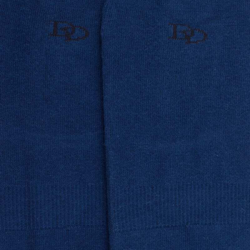 Chaussettes homme invisibles en coton égyptien - Bleu Voilier | Doré Doré