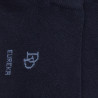 Socquettes femme Eureka en coton égyptien - Bleu marine foncé | Doré Doré
