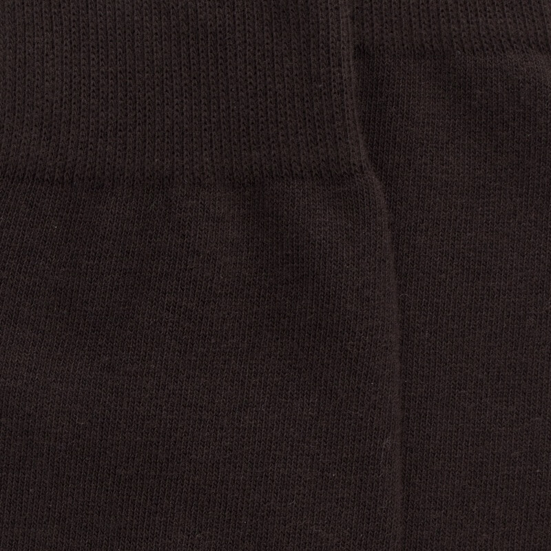 Chaussettes homme Eureka en coton égyptien - Marron | Doré Doré