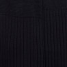 Mi-bas homme luxe 100% fil d'Ecosse extra fin - Bleu marine foncé | Doré Doré