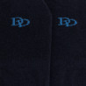 Chaussettes invisibles avec bande anti glisse au talon - Bleu marine | Doré Doré