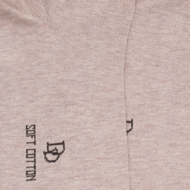 Socquettes homme en coton doux - Beige | Doré Doré