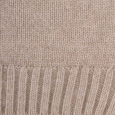 Bonnet en laine mérinos et cachemire - Beige | Doré Doré