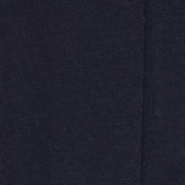 Chaussettes homme spéciales jambes sensibles sans bord élastique en laine - Bleu foncé | Doré Doré