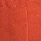 Mi-bas homme douceur en laine et cachemire - Orange cuivre | Doré Doré
