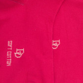 Socquettes femme et fines en coton égyptien - Rouge Cerise | Doré Doré