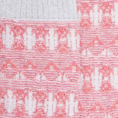 Chaussettes femme en coton à motifs tribaux - Rouge Géranium | Doré Doré