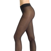 Collant DD Satiné semi-opaque 40 deniers - Noir | Doré Doré