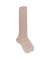 Mi-bas homme côtelés 100% fil d'écosse - Beige