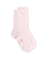 Chaussettes enfant Eureka en coton égyptien - Rose pâle