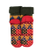 Chaussettes en coton à motifs géométriques pour enfants - Rouge Ponceau