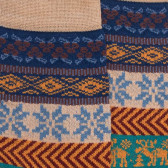 Chaussettes homme en laine à motif de Noël - Bleu Voilier | Doré Doré