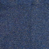 Socquettes femme en coton avec effet brillant - Bleu Caban | Doré Doré
