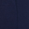 Chaussettes homme en laine mérinos extra fine - Bleu Caban | Doré Doré