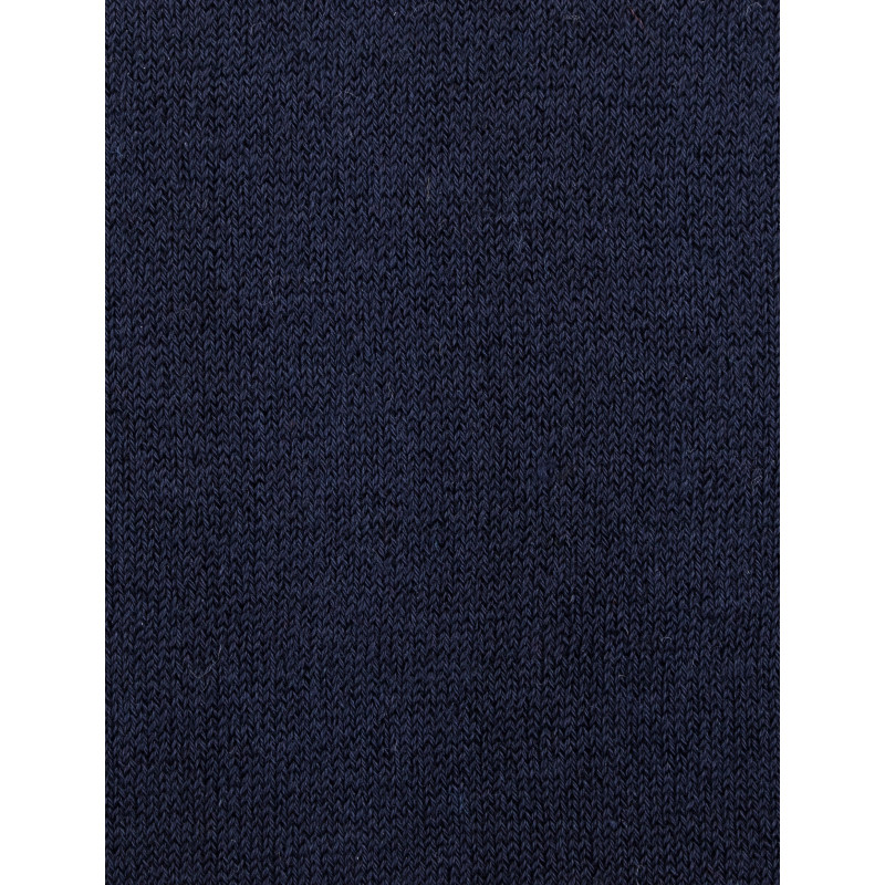 Collants en coton maille unie - Bleu marine | Doré Doré