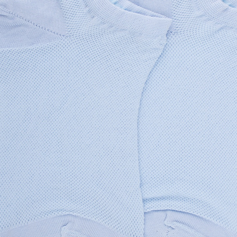 Socquettes femme en résille - Bleu Vague | Doré Doré