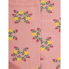 Chaussettes pour femmes en fil d'Ecosse à motifs floraux - Rose Praline | Doré Doré