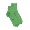 Socquettes Soft coton uni pour hommes - Avocat