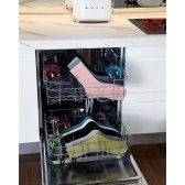Chaussettes femme à côtes en fil d'Écosse - Noir | Doré Doré