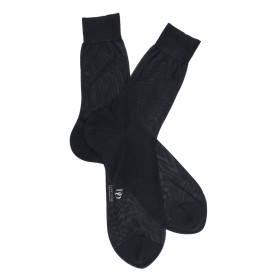 Lot de 7 chaussettes homme voile polyamide - Noir | Doré Doré