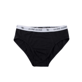 Slip Doré Doré en coton strech ultra doux- Noir | Doré Doré