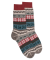 Chaussettes homme en laine à motif de Noël - Beige Sahara