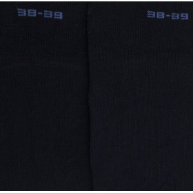 Chaussettes femme invisible en coton et bandes anti-glisse - Bleu foncé | Doré Doré