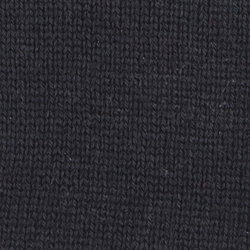 Bonnet à côtes unisexe en laine, soie et cachemire - Noir | Doré Doré