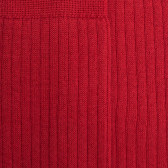 Mi-bas homme côtelés en laine mérinos - Rouge Ponceau | Doré Doré