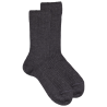 Chaussettes enfants en laine mérinos - Gris anthracite