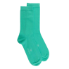 Chaussettes femme Soft Coton à bord souple - Vert | Doré Doré