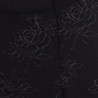 Chaussettes femme en laine avec transparence - Noir | Doré Doré