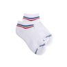 Socquettes sportifs en coton éponge pour enfants - Blanc