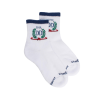 Socquettes en coton éponge sport DD 1819 pour enfants - Blanc