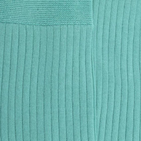Chaussettes homme luxe en pur fil d'écosse extra fin - Vert | Doré Doré