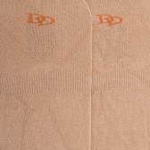 Lot de 7 paires de chaussettes invisibles homme en coton égyptien et bandes anti-glisse - Beige | Doré Doré