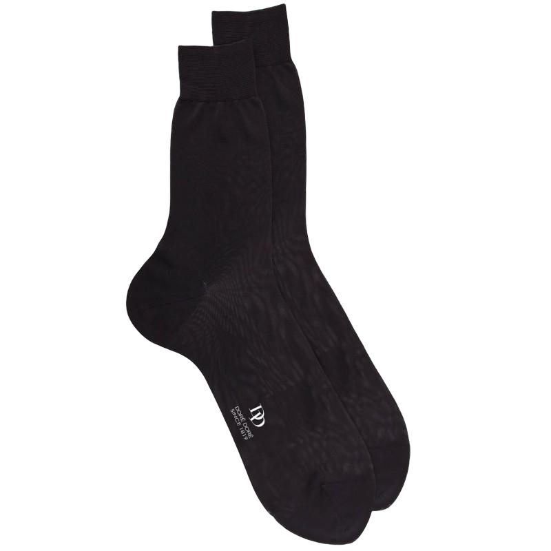 Lot de 7 chaussettes homme voile polyamide - Noir | Doré Doré