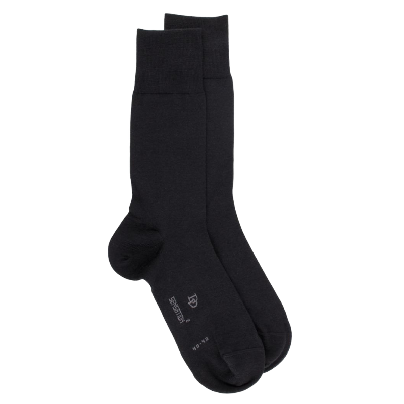 Lot de 7 paires de chaussettes Sensation Laine & Coton dont 1 gratuite - Noir | Doré Doré