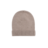 Bonnet en laine mérinos et cachemire - Beige | Doré Doré