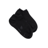Socquettes enfant Eureka en coton égyptien - Noir