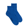 Socquettes homme en coton avec semelle confort   - Bleu Bassin