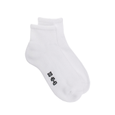 Socquettes homme en coton à bouclettes - Blanc | Doré Doré
