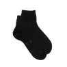 Socquettes femme Light en fil d'Ecosse et polyamide - Noir
