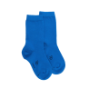 Chaussettes enfant en coton égyptien - Bleu Cosmos