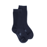 Chaussettes enfant Eureka en coton égyptien - Bleu marine