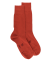 Chaussettes homme Eureka en coton égyptien - Orange